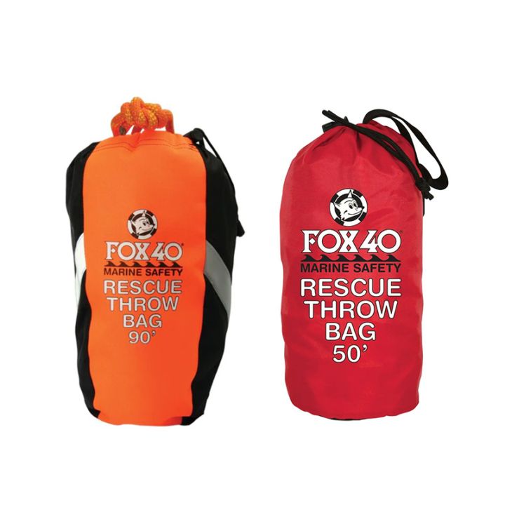 【選択あり】FOX40 スローバッグ 27m 15ｍ レスキュースローバッグ　/ 水難救助用ロープ レスキューロープ