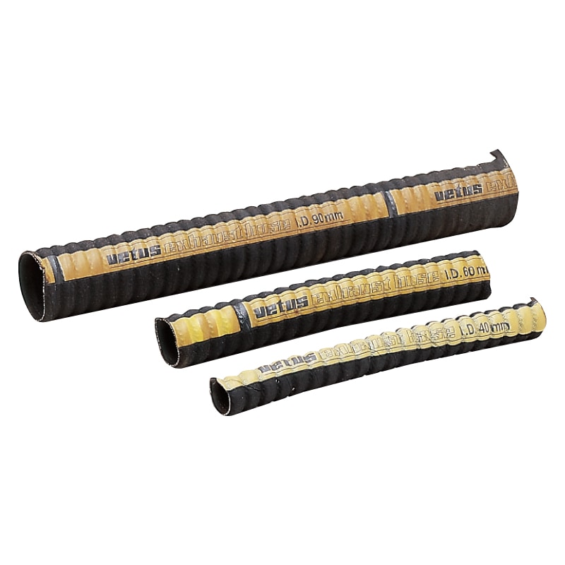 <メーカー直送> 【選択あり】排気ホース（VETUS）切売り　1ｍ単位　内径30～303mm 外径38～323ｍｍ