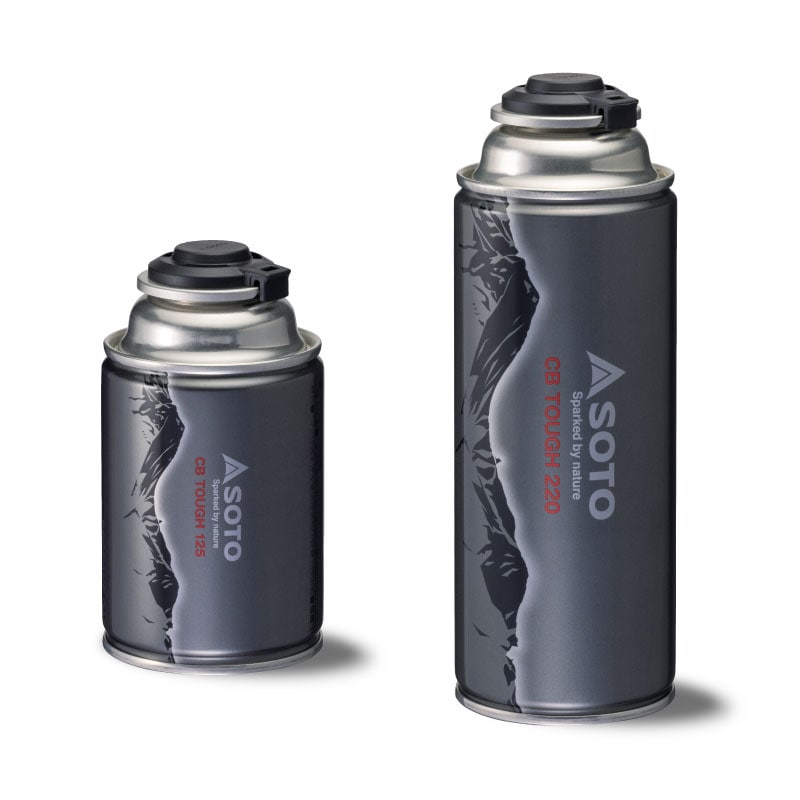 【選択あり】SOTO CB TOUGH 125 ST-711 |ボンベ 耐圧容器 高品質 3種混合ガス 登山 雪山 トレッキング