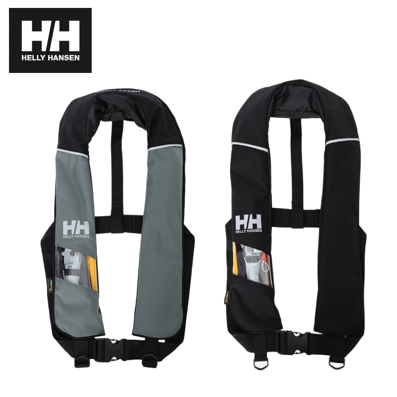【選択あり】HELLY HANSEN ヘリーハンセン HH82606･自動膨張式 / ショルダー式 肩掛け式 ライフジャケット 国土交通省型式承認品 Type-A