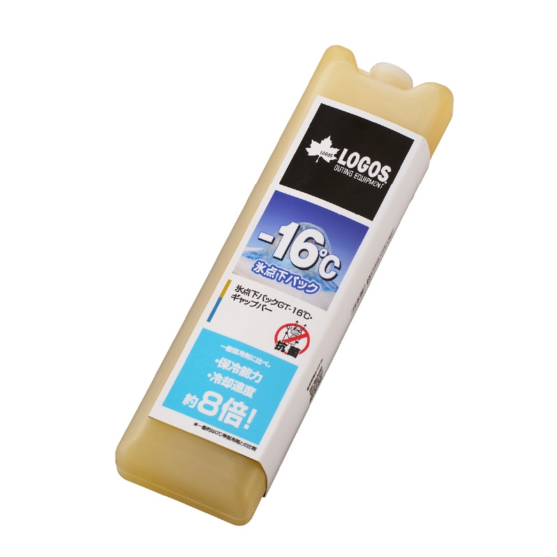 LOGOS 氷点下パックGT-16℃・ギャップバー 81660608/保冷剤 長時間保冷 クーラーボックス キャンプ 釣り BBQ