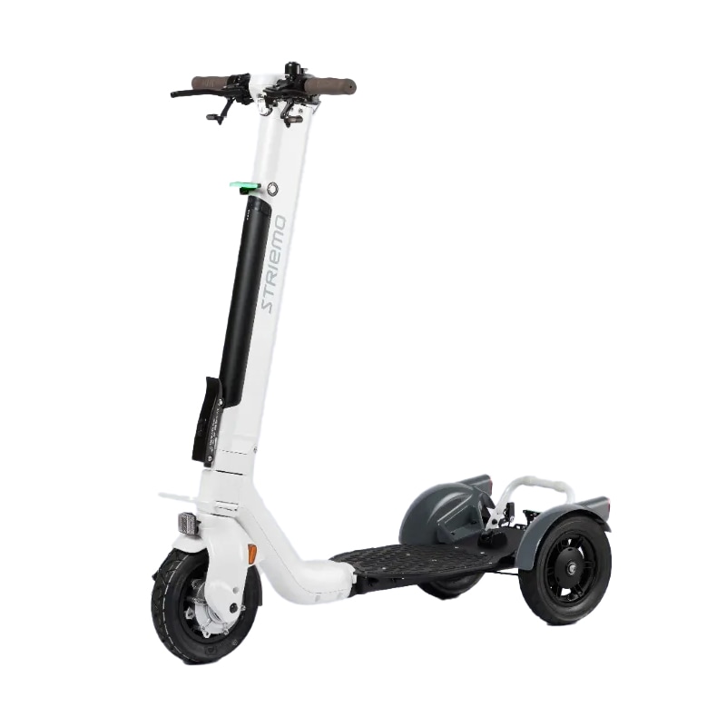 <メーカー直送> STRIEMO ストリーモ・S01JTA 免許不要 立ち乗り三輪モビリティ / 特定原付 マリーナ移動 観光施設 電動 特許技術 初心者 安定