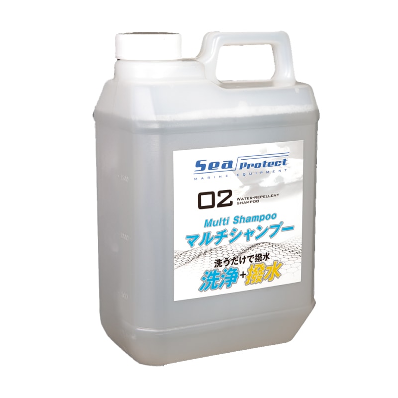 ＜取り寄せ可＞撥水マルチシャンプー 2000ml / 洗浄 撥水 かんたん施工 ワックスコーティング 船体 ガラス