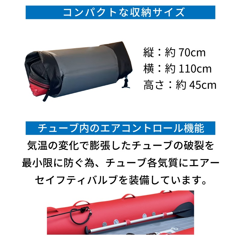 <メーカー直送> HOPE インフレータブルボート WR-333DRSC ／ フロントオープンフロア