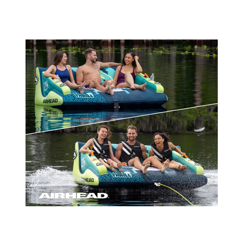 AIRHEAD エアヘッド Chill 'N Thrill チル&スリル 3人乗り / トーイングチューブ ドリンクホルダー付