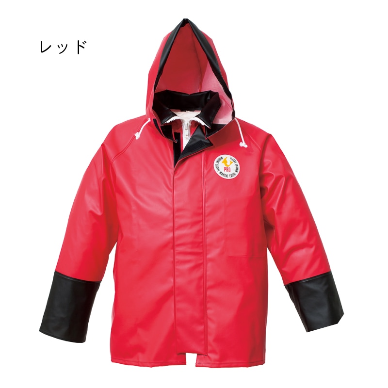 ＜取り寄せ＞【選択あり】LOGOS ロゴス ハイパーマリンエクセル プロ ジャケット 上着 レッド/ブラック 12170 日本製