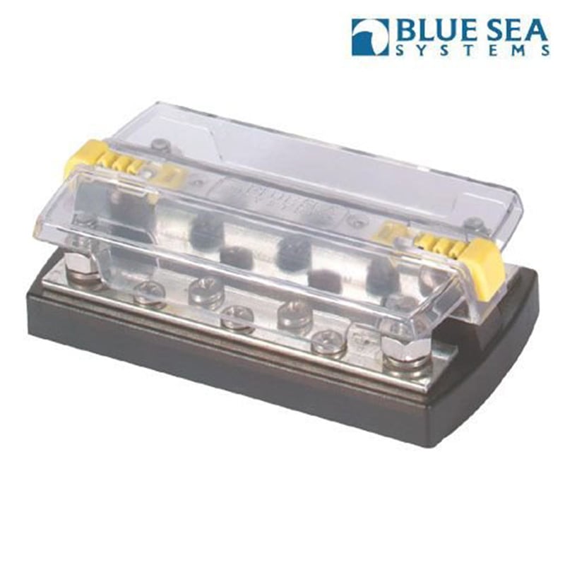 BLUE SEA ブルーシー デュアルバスバー カバー付 2722 ボート 配線 コネクター