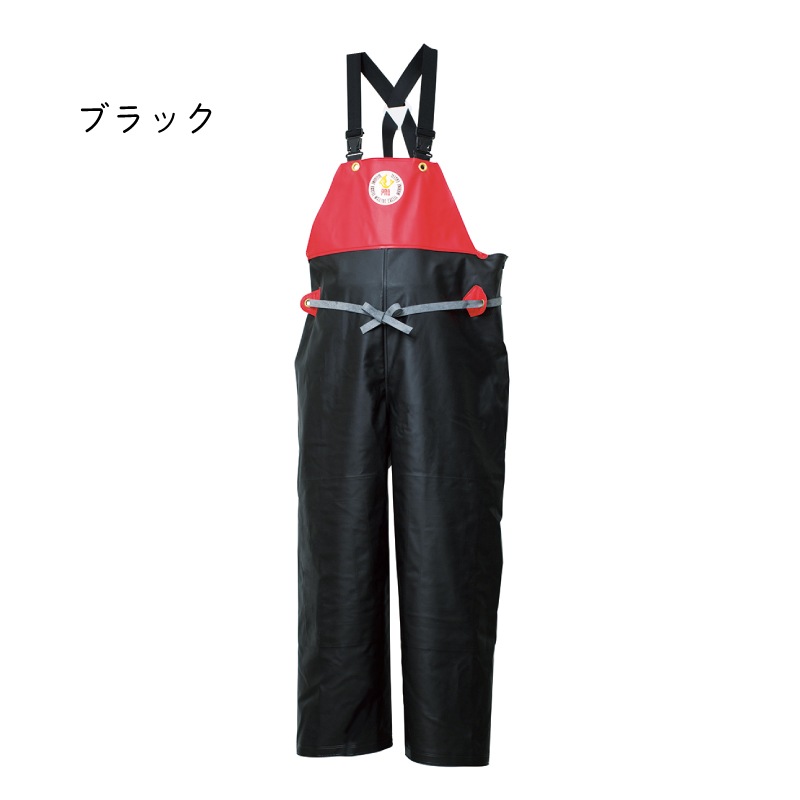 ＜取り寄せ＞【選択あり】LOGOS ロゴス ハイパーマリンエクセル プロ オーバーオール ズボン レッド/ブラック 12180 日本製