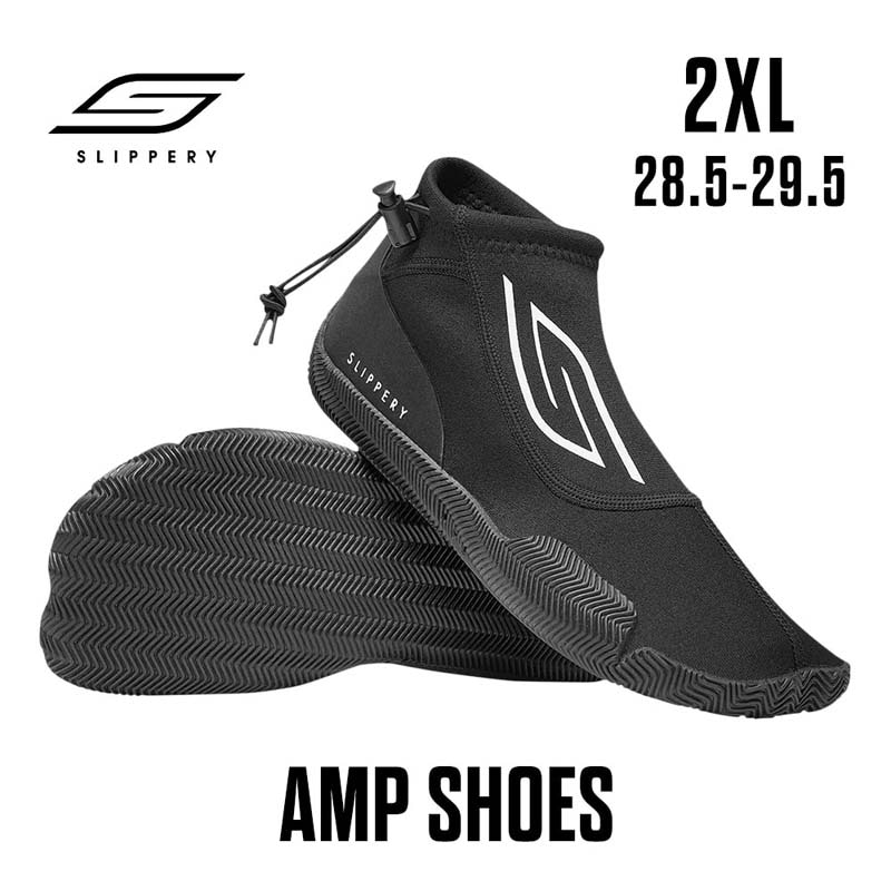 SLIPPERY スリッパリー アンプシューズ AMP SHOES / 2XLサイズ ブラック