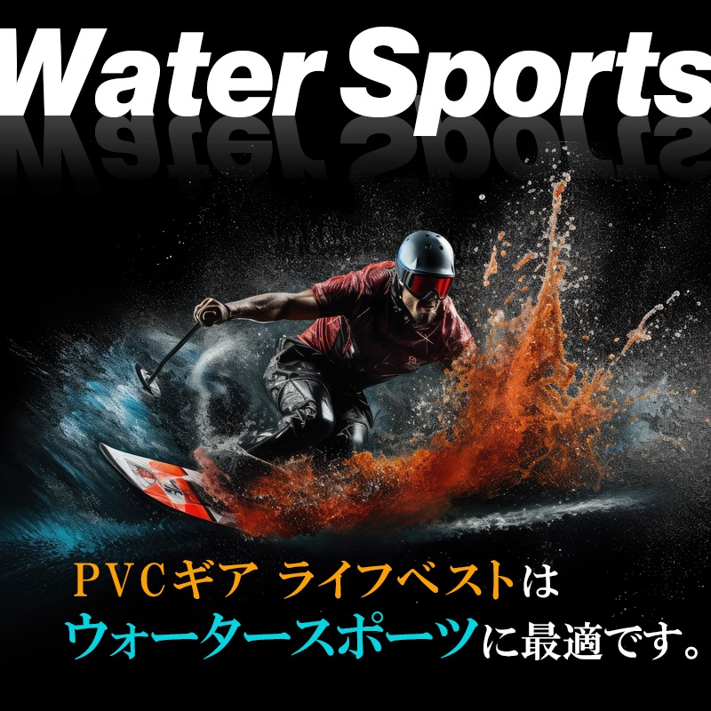 <アウトレット> PVCギア マシュマロ ソフトプロテクター ライフベスト フリーサイズ 白 / 軽量 ウェイクボード SUP サップ