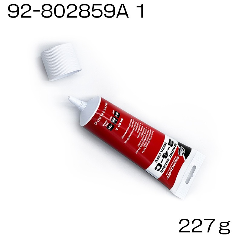 MERCURY マーキュリー 純正 多目的グリス 2-4-C 227ｇ 1本 2-4-C / MARINE LUBRICANT WITH PTFE 92-802859A 1 耐磨耗 耐水性