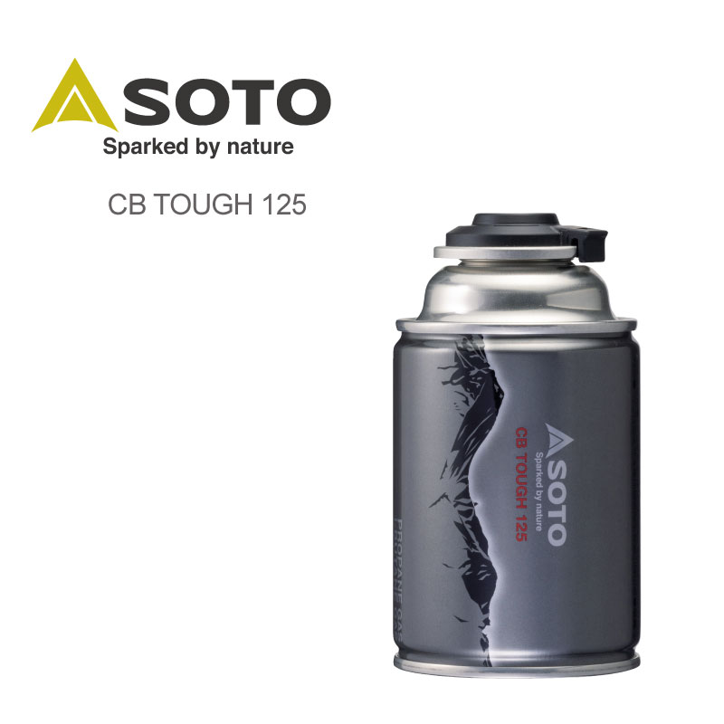 【選択あり】SOTO CB TOUGH 125 ST-711 |ボンベ 耐圧容器 高品質 3種混合ガス 登山 雪山 トレッキング