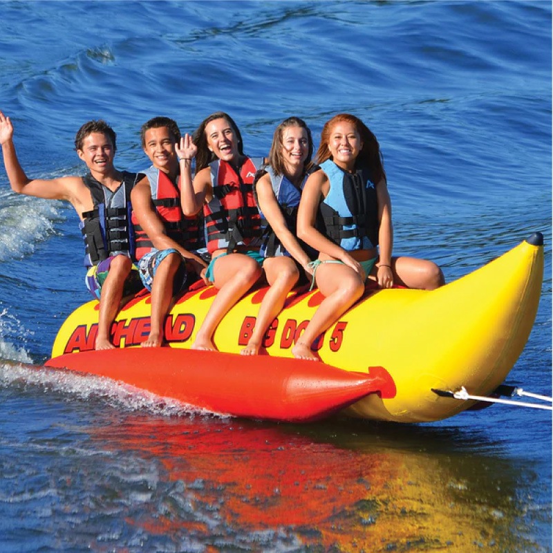 ＡＩＲＨＥＡＤ エアヘッド 5人乗り BIG DOG 5 ビッグドッグキット フットポンプ キャリーバッグ付き