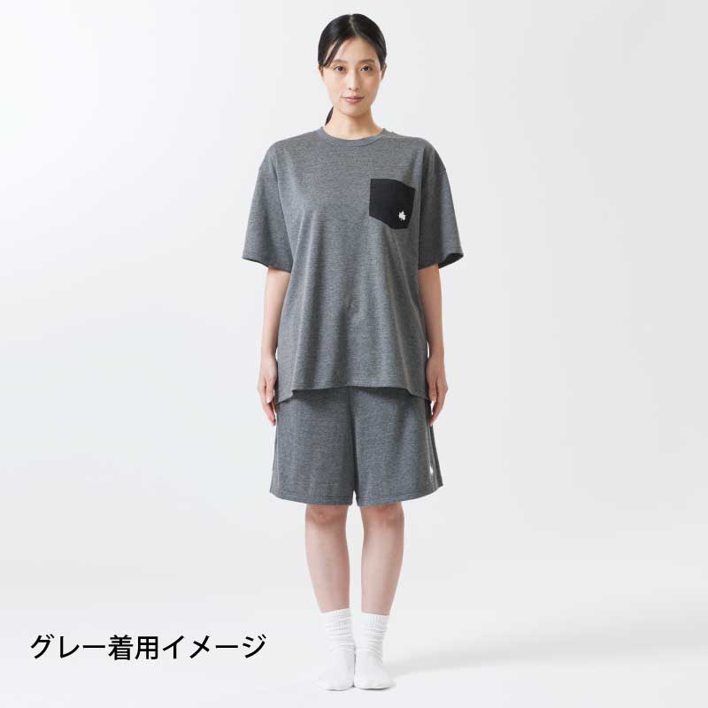【選択あり】ロゴス LOGOS by LIPNER  ボディリカバリーTシャツ 全3色 / ブラック ネイビー グレー S M L XL XXL