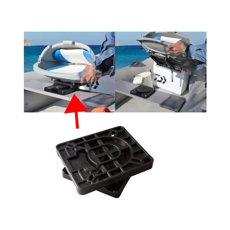 BMO JAPAN リムーバブル スイブルベース / MA765-2 ボート 船 椅子 シート 取り外し簡単 回転