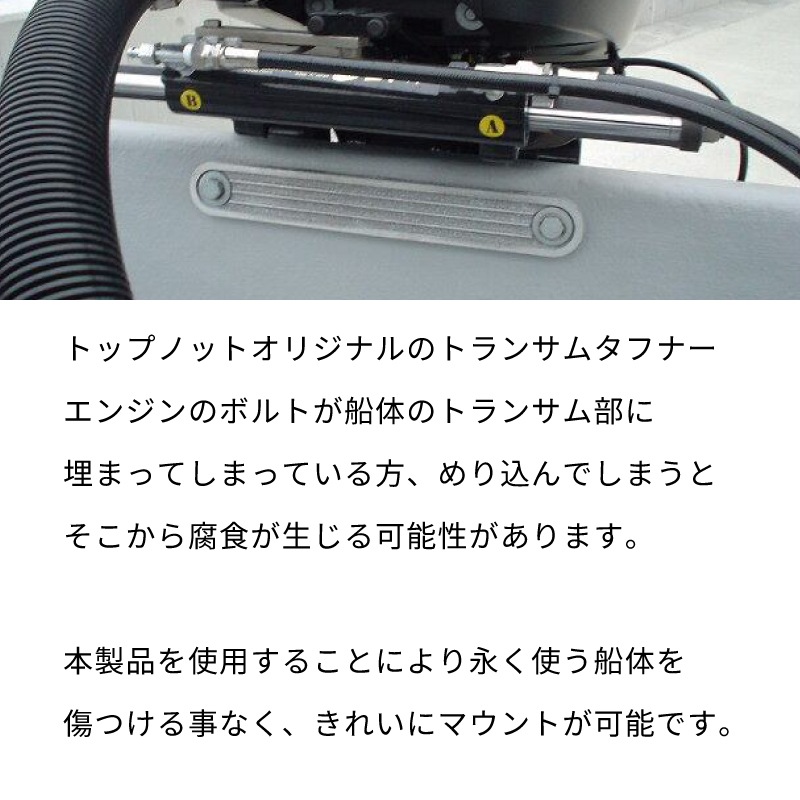 ＜メーカー直送＞【選択あり】トップノット トランサムタフナー / 1枚 3枚組