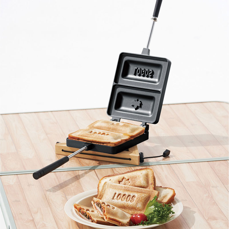 LOGOS ロゴス ホットサンドパン-BA 81062245 / BBQ アウトドア 料理 朝食