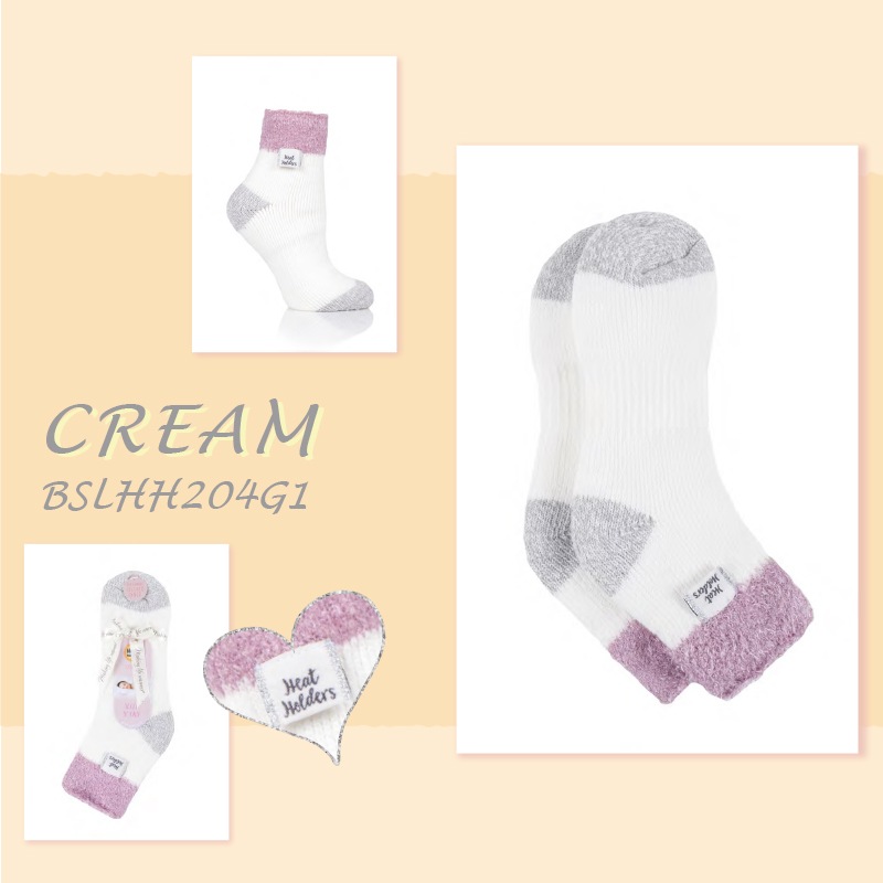 【選択あり】HEAT HOLDERS ヒートホルダーズ サーマルソックス SLEEP SOCKS FEATHER TOP レディース 22.5cm～26.5cm BSLHH203G1 BSLHH204G1 / 靴下 暖かい 防寒 保温