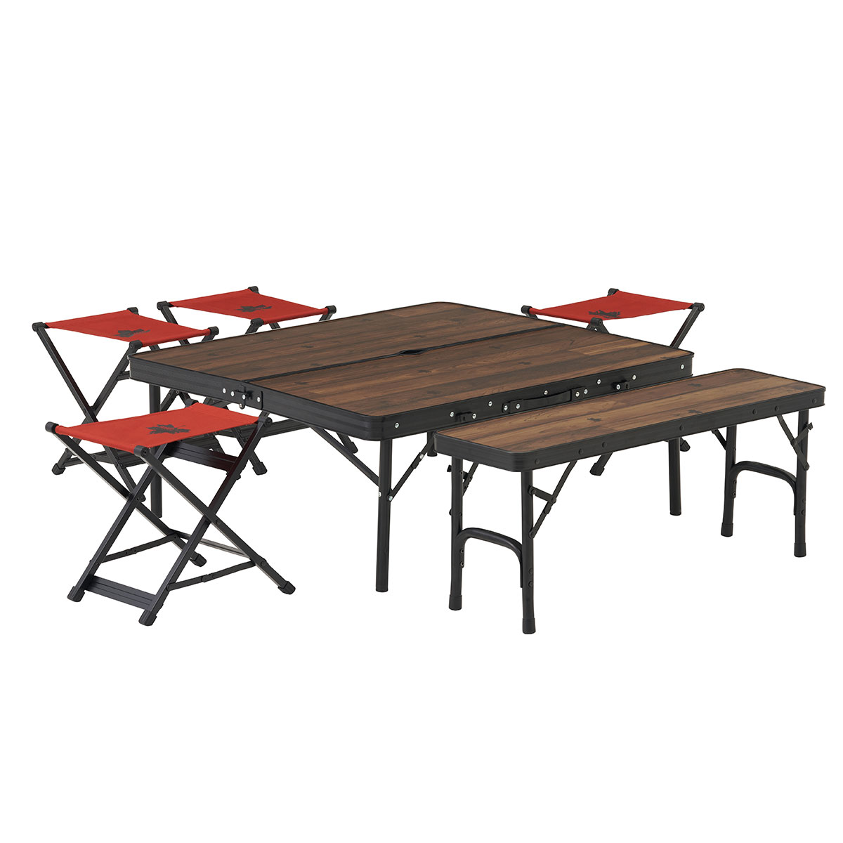 ユニマットマリン Logos ロゴス 通販 Logos ロゴス Tracksleeper ベンチ チェアテーブルセット6 アウトドア キャンプ 組立てがラク 火の粉に強い椅子