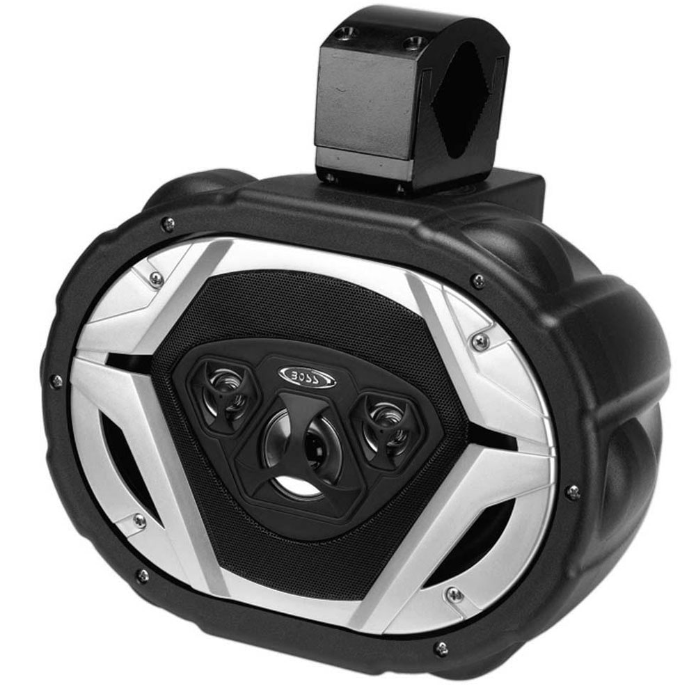 BOSS MRWT69 タワースピーカー / 3WAY 防水 マリンスピーカー オーディオ ボート用品 ブラック