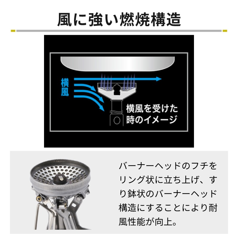 【ボンベ別売り】SOTO アミカス AMICUS SOD-320 | 軽量 コンパクト ストーブ こんろ 登山 雪山 トレッキング