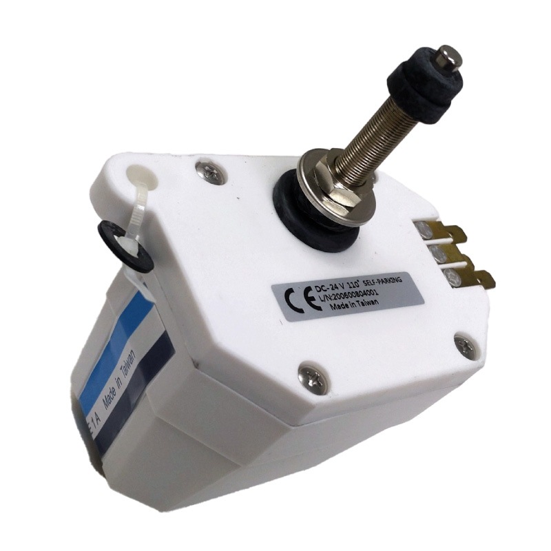 TMC STD 防水ワイパーモーター 24V 110° 船用ワイパー  / 防水 耐侯 小型 セルフパーキング マリンワイパー