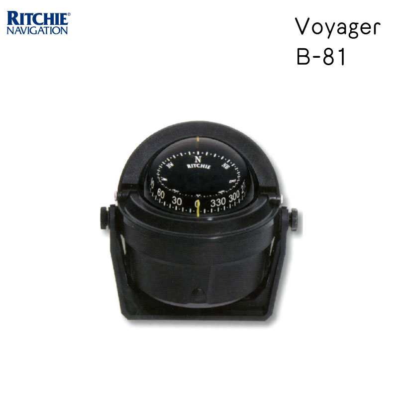 RITCHIE ボート用オイルコンパス Voyager ボイジャー  B-81 / ボートコンパス　12V