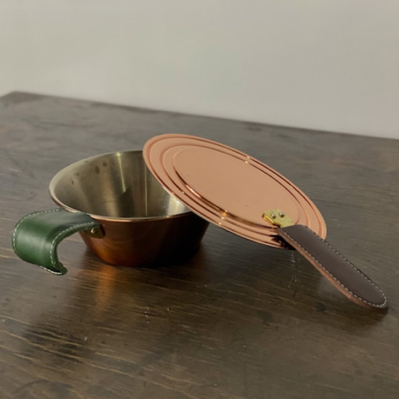 【選択あり】コパドア 本革 ハンドルカバー シェラパン用 真鍮ハンドル用 / 日本製 ハンドメイド