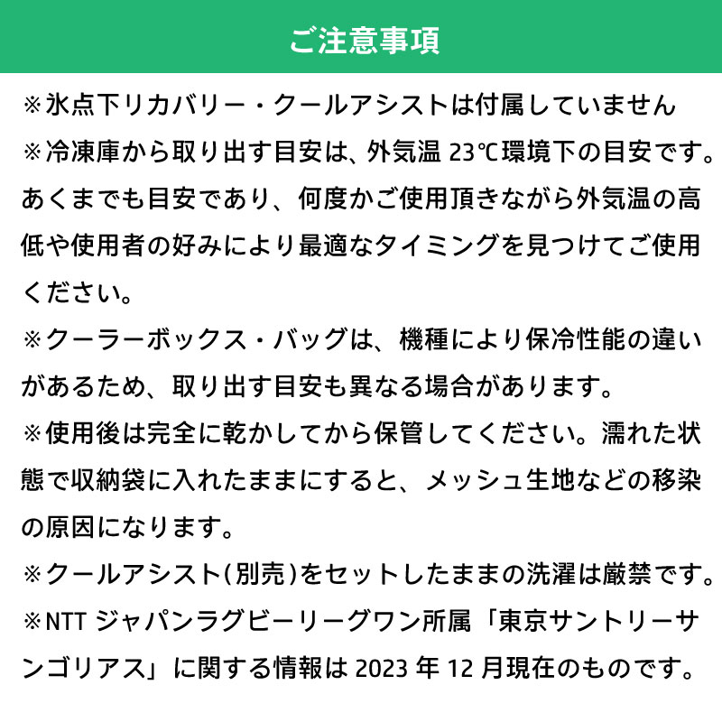 LOGOS ロゴス 氷点下リカバリー・クールボディタオル グリーン グレー / 81336810 81336811