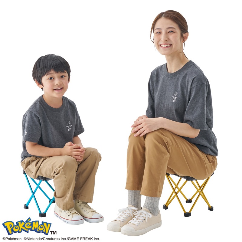 【3月19日 発売】【選択あり】 LOGOS ロゴス ポケモン 7075キュービックチェア ピカチュウ 86100001 フシギダネ 86100002 ヒトカゲ 86100003 ゼニガメ 86100004 / 椅子 いす イス 折り畳み スツール