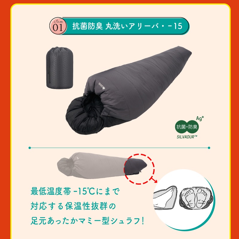 【★2026年福袋★】LOGOS ロゴス 福袋 アリーバまくらセット① / 抗菌防臭 丸洗いアリーバ・-15×2 72940162 / セルフインフレート まくら×2 72884223