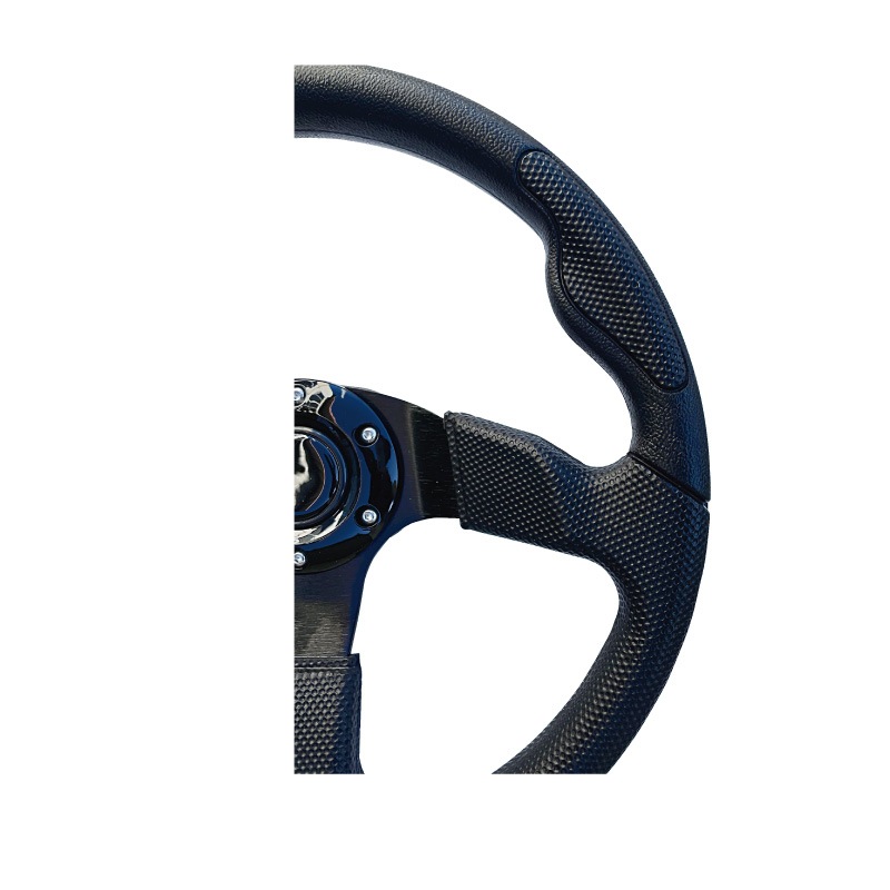 ソフトグリップホイール 73050-BK / ステアリングホイール アルミ φ35