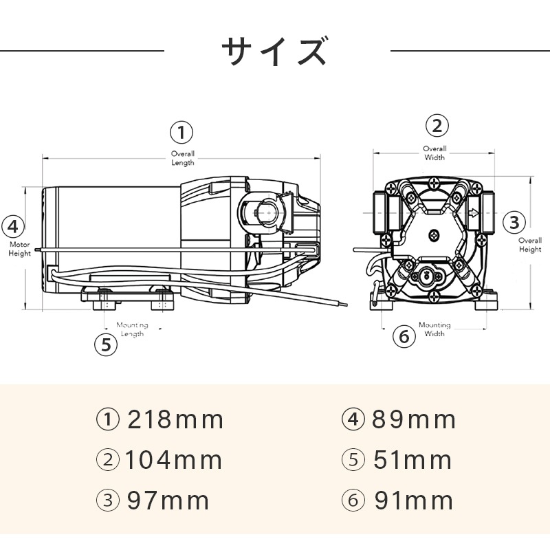 <取り寄せ> JABSCO ジャブスコ プレッシャーポンプ パーマックスHD3 12V / Q301J-115S-3A ウォーターポンプ