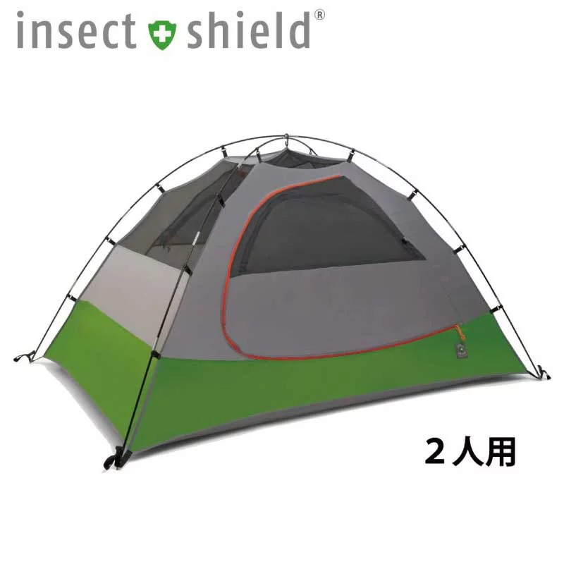 インセクトシールド 虫よけ レジャー テント 2人用