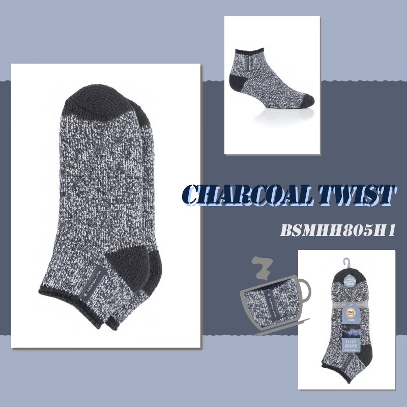 【選択あり】HEAT HOLDERS ヒートホルダーズ サーマルソックス SLEEP SOCKS AUBIN メンズ 24.5cm~28.5cm BSMHH805H1 BSMHH806H1 / 靴下 暖かい 防寒 保温