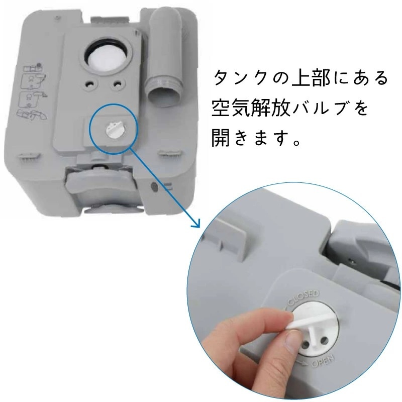 Dometic ドメティック ポータブルトイレ 976 / 水洗式 アウトドア 車中泊 Ｌタイプ ボート 車内  キャンプ 介護
