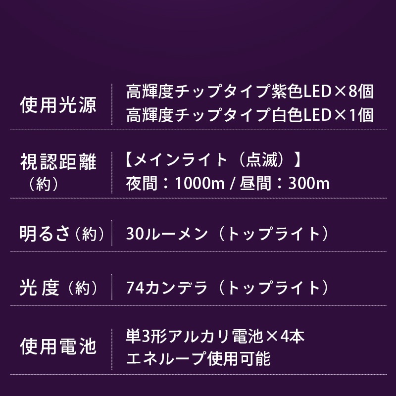 GENTOS ジェントス 停止表示灯 むらぴかくん MP-34D / 道路交通法施行規則適合品