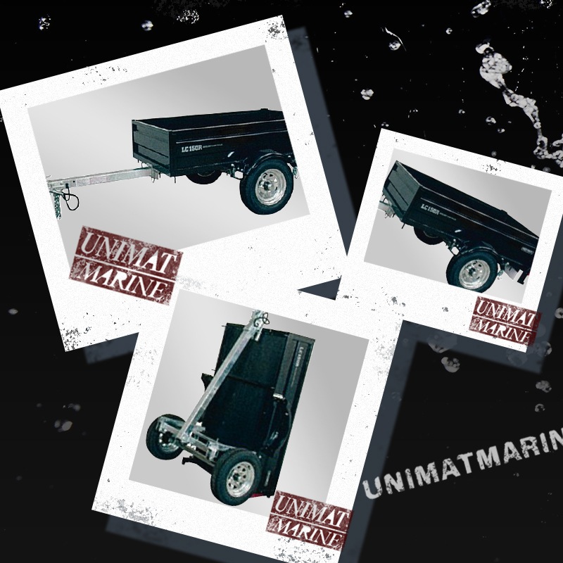 <メーカー直送><送料・納期お問い合わせ下さい>SOREX ソレックス LC150R CARGO カーゴトレーラー / 折り畳み簡単 折り畳める