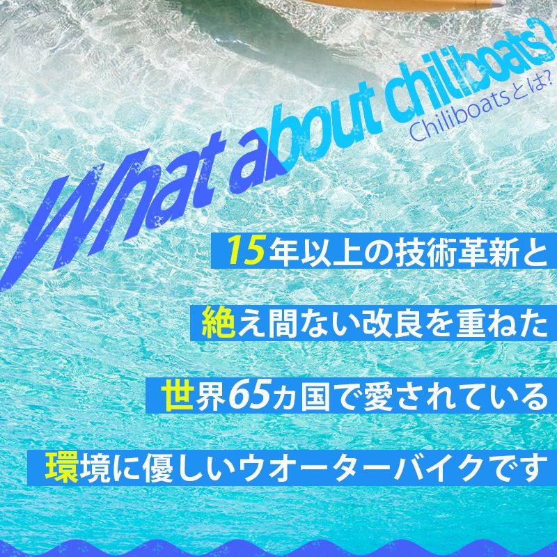 <メーカー直送> chiliboats ウォーターバイク Bikeboat-Rec  / 黄色 イエロー 水上バイク 水上自転車  バイクボート