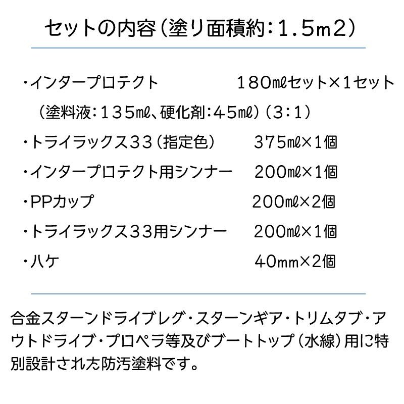 <メーカー直送> 【選択あり】 インターナショナル NEW BOX MPX プロペラ 合金部用 防汚塗料 ボックス ホワイト ブラック ペラプライマー