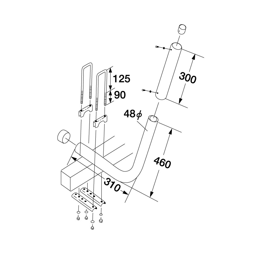 ユニマットマリン｜上げ下ろし補助 部品通販】FULTON フルトン ボート