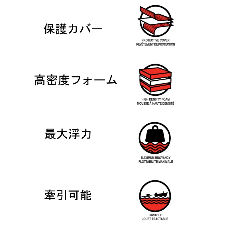 AIRHEAD エアヘッド ウォーターマット トーボーガン 1~6人乗り