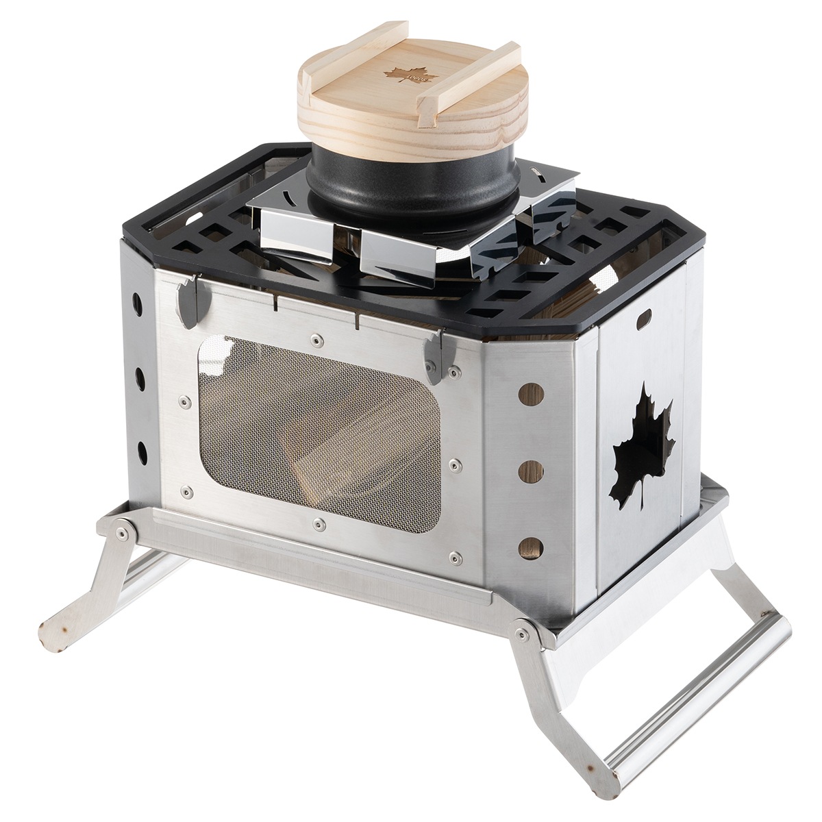 ロゴス LOGOS グレートたき火グリル 焼き網付き 81064090