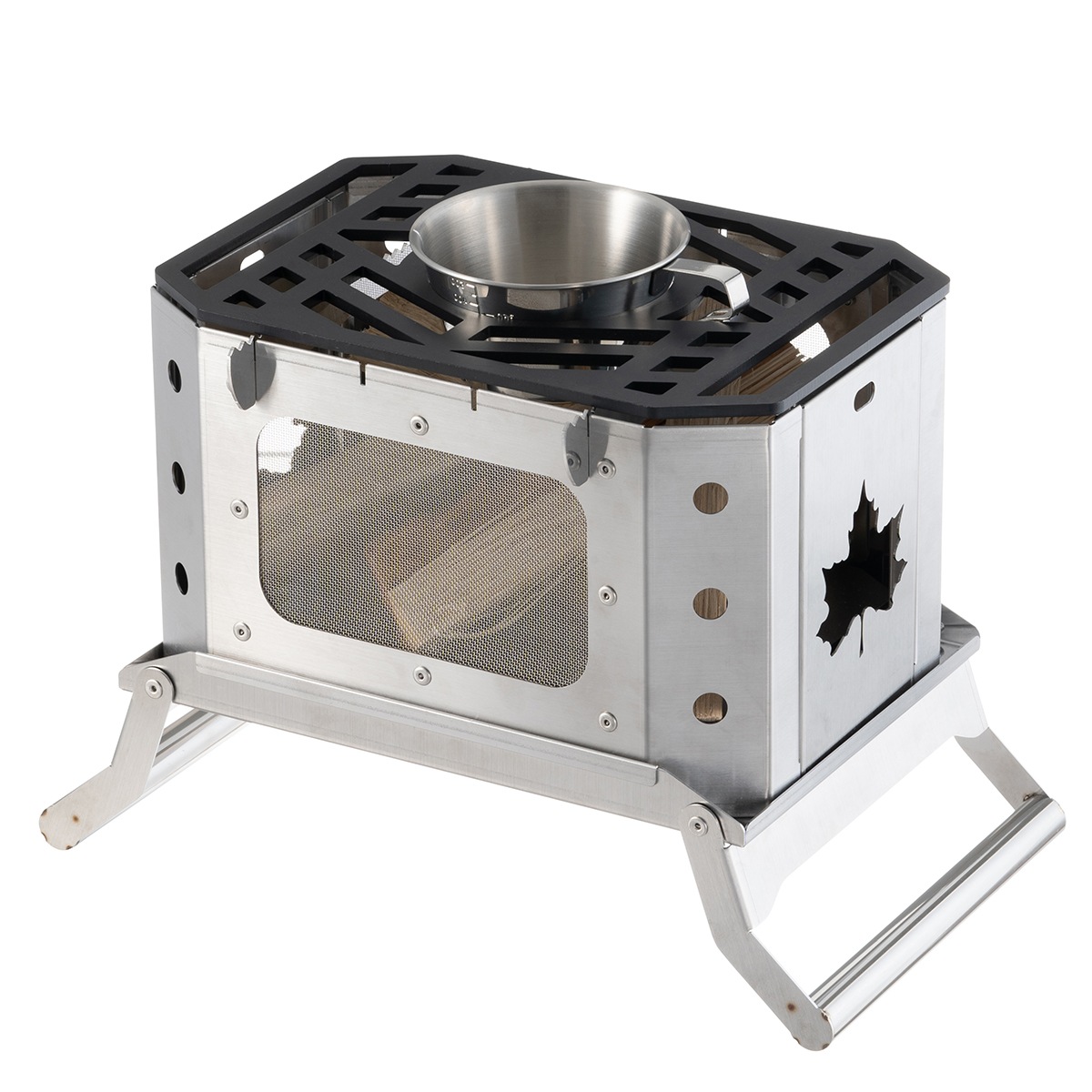 ロゴス LOGOS グレートたき火グリル 焼き網付き 81064090