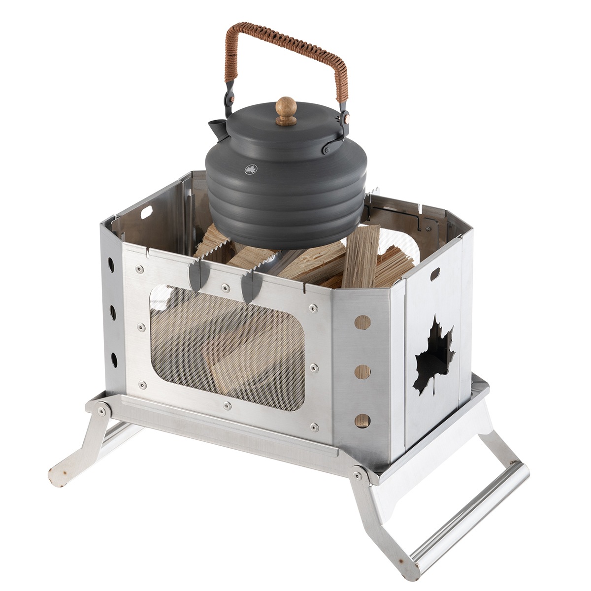 ロゴス LOGOS グレートたき火グリル 焼き網付き 81064090