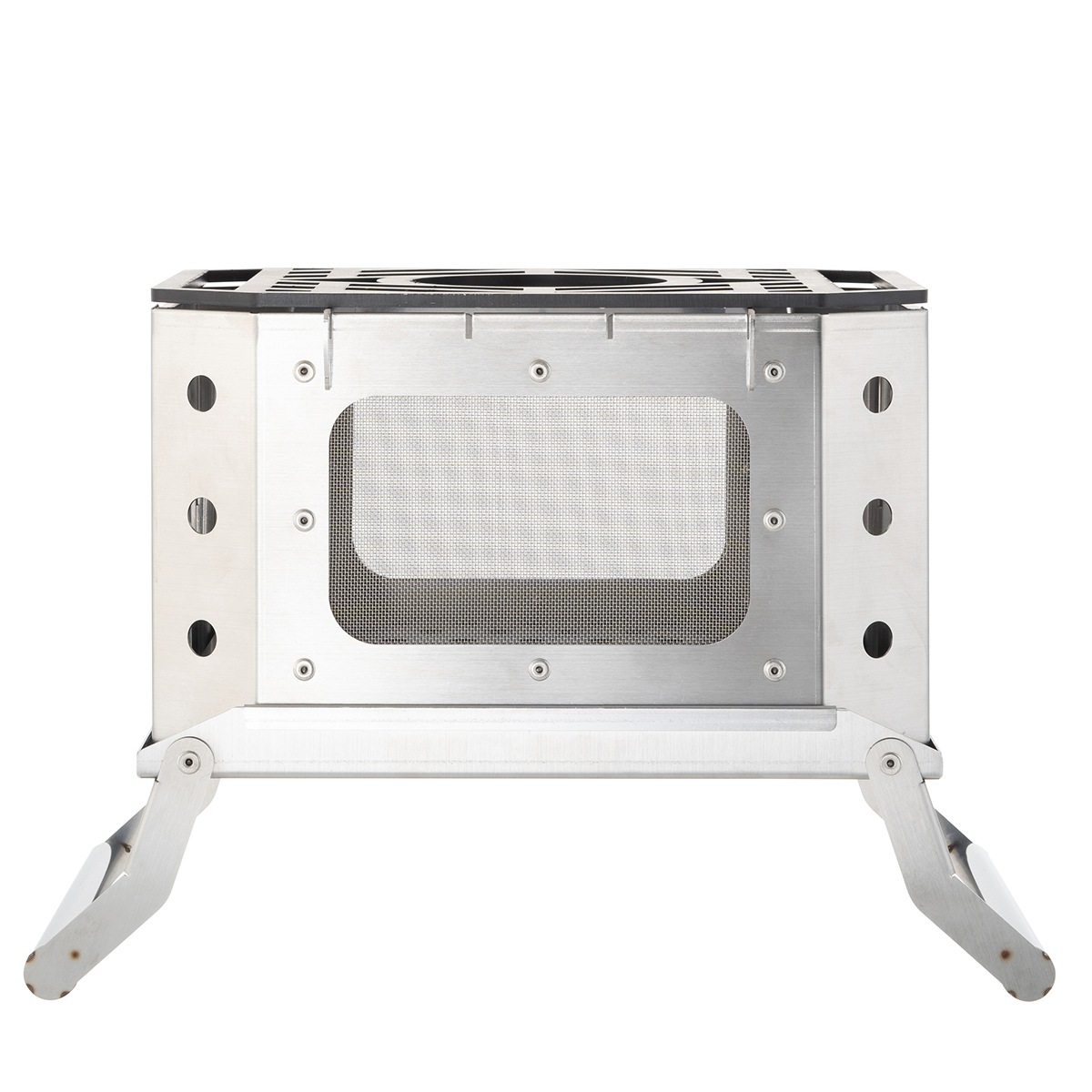 ロゴス LOGOS グレートたき火グリル 焼き網付き 81064090