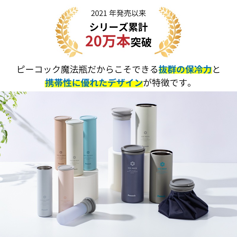 ＜期間限定！送料無料＞【選択あり】Peacock ミニアイスパックポケット ABB-S07/ ペールブルー パウダーピンク ホワイト