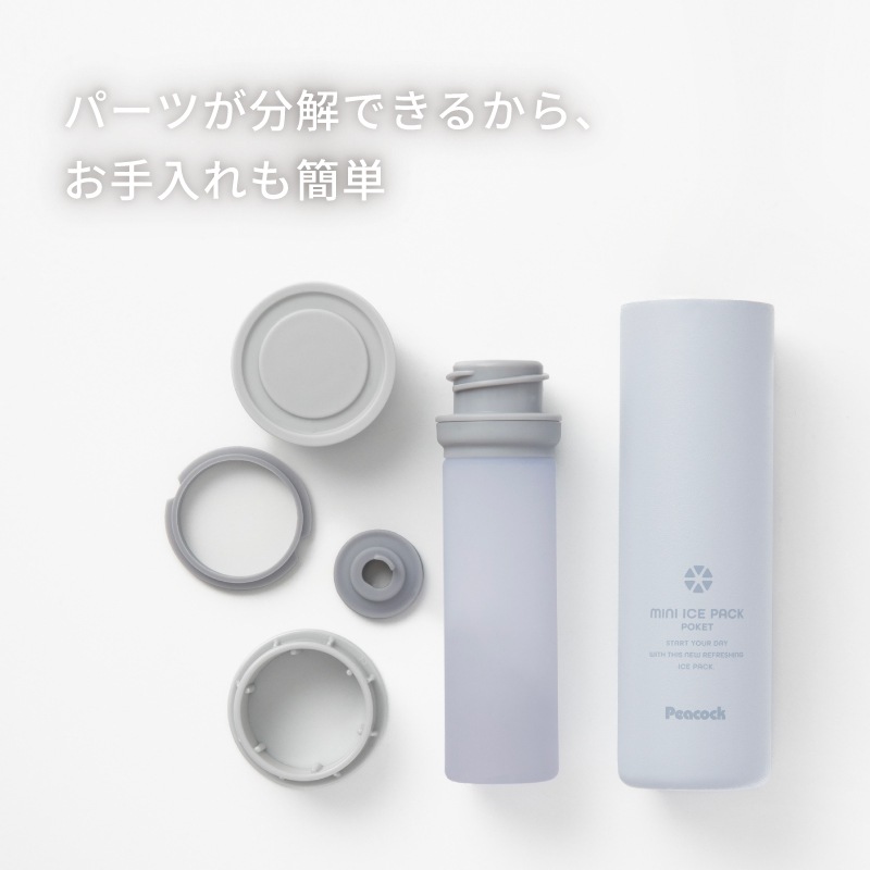 ＜期間限定！送料無料＞【選択あり】Peacock ミニアイスパックポケット ABB-S07/ ペールブルー パウダーピンク ホワイト