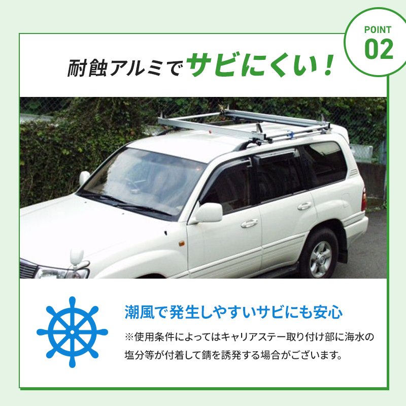 ＜メーカー直送＞＜送料都度見積もり＞　FactoryZERO ファクトリーゼロ オーバースライダー 本体 ベース Bタイプ ミニバン ルーフキャリア SUV等