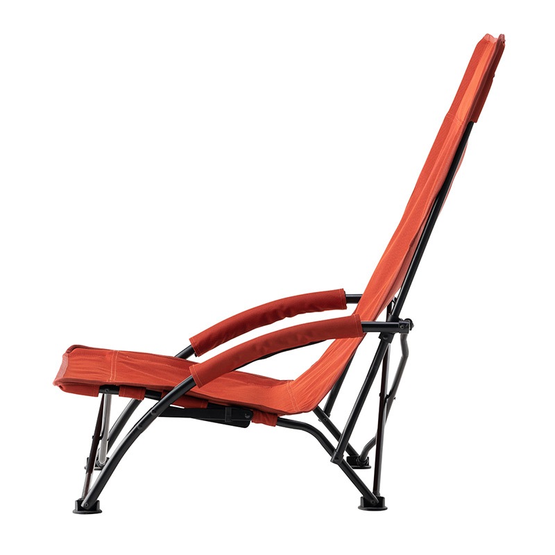 LOGOS ロゴス 難燃BRICK・キングあぐらチェア 73173128　/ 燃えにくい 赤 火の粉 BBQ キャンプ